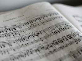 music notes sheet