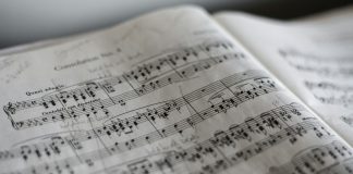 music notes sheet