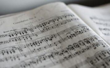 music notes sheet