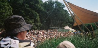 summer festival stage